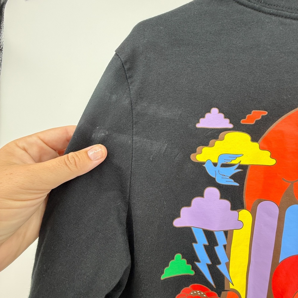Nike Black Athletic Long Sleeve Men's Sz Medium‎ Unifying Through Sport Graphic - Picture 7 of 13
